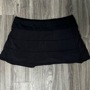 Black Athletic Skort